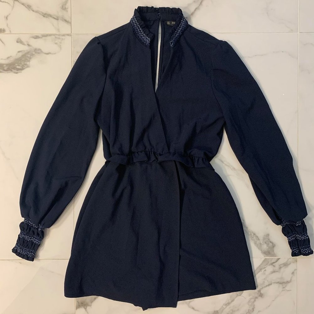 ZARA - Blue Romper - Size S